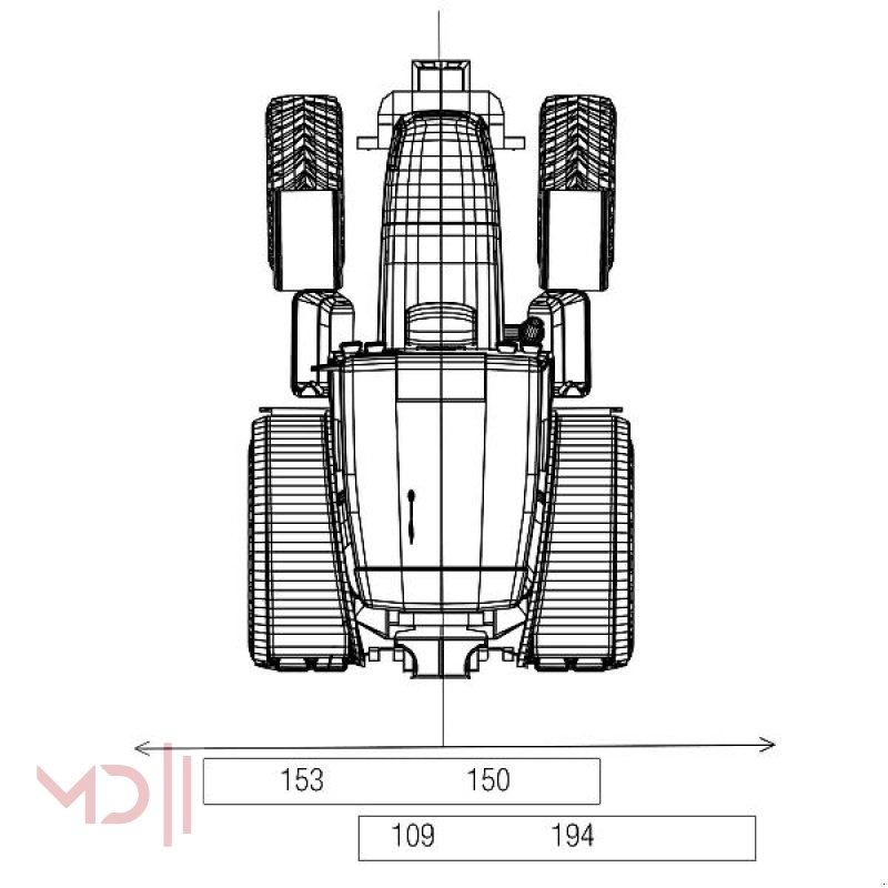 Mulcher του τύπου MD Landmaschinen MD Kellfri  Schlegelmulcher  2,0 m,2,4m, 2,8m, Neumaschine σε Zeven (Φωτογραφία 14)