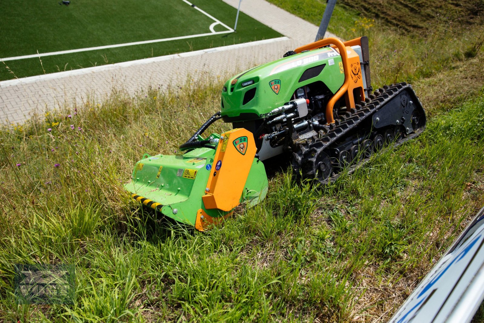 Mulcher типа MDB L-115 Mulchkopf /Schlegelmulcher für Mähraupe /Mulchraupe /Funkraupe, Gebrauchtmaschine в Schmallenberg (Фотография 17)