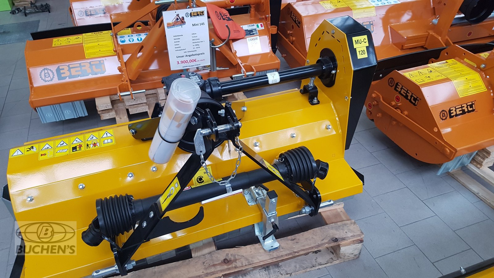 Mulcher tip Müthing MU-C 120, Neumaschine in Olpe (Poză 1)