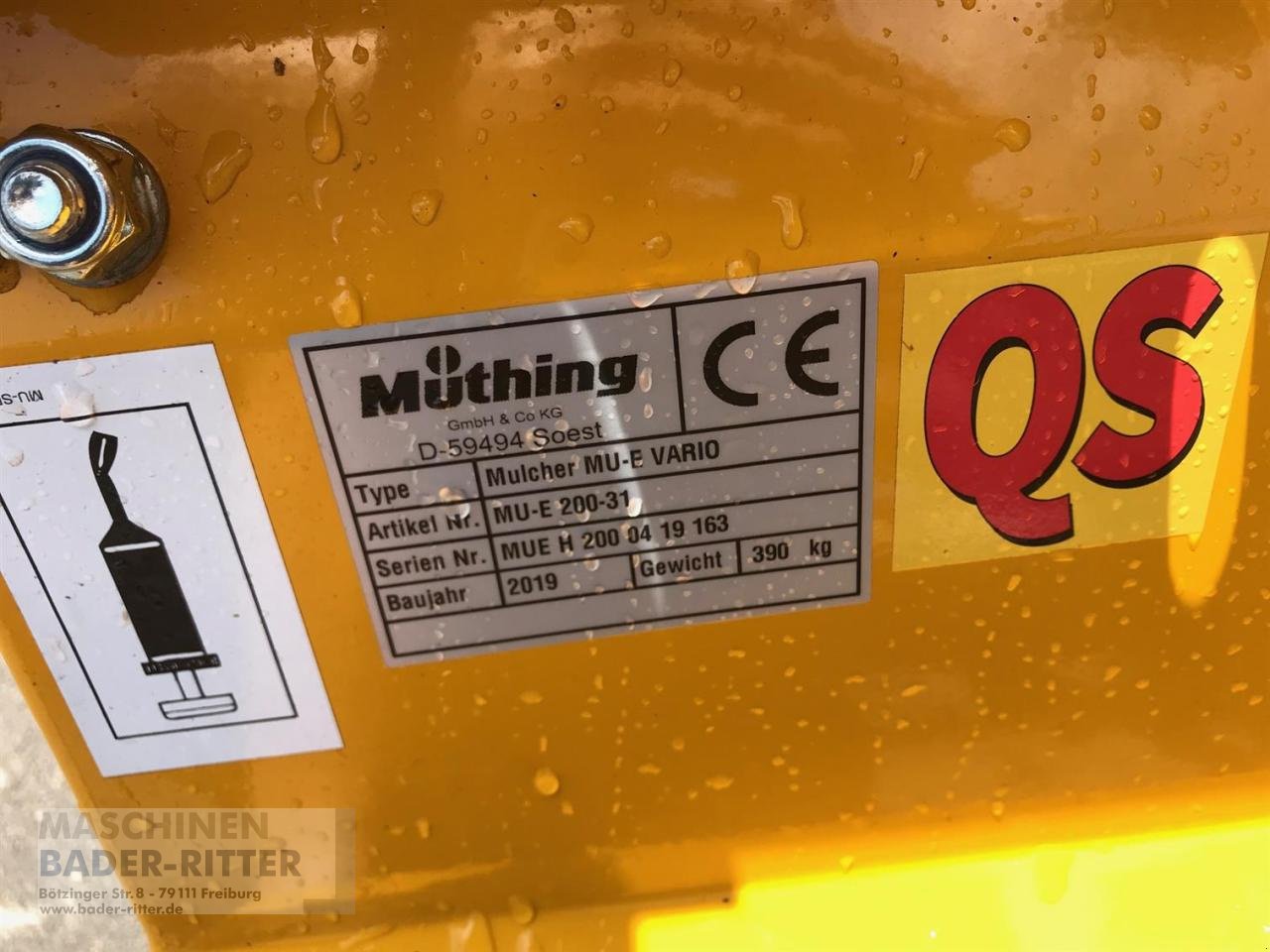 Mulcher του τύπου Müthing MU-E 200 VARIO RE, Neumaschine σε Freiburg (Φωτογραφία 4)