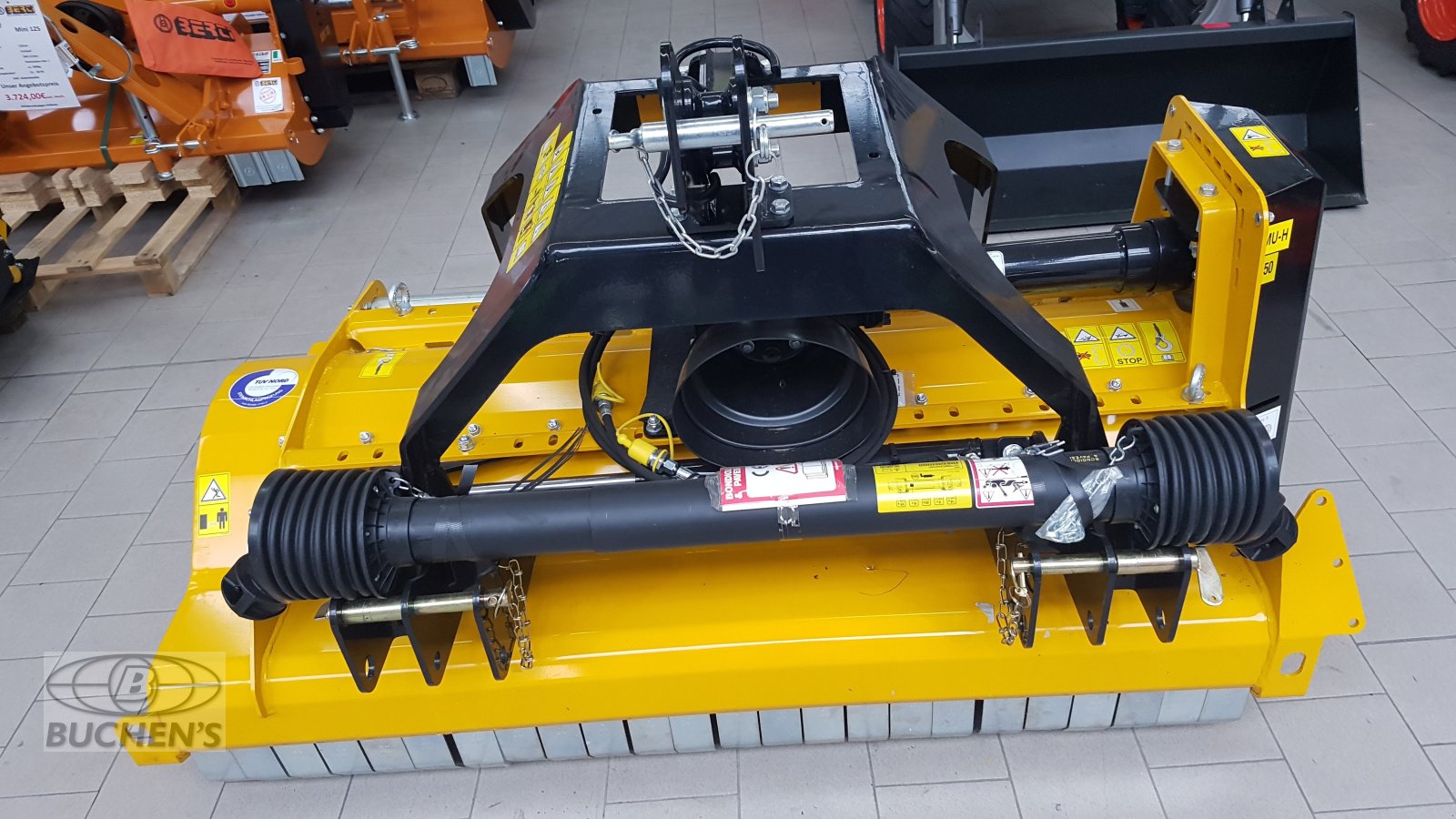 Mulcher of the type Müthing MU-H 150 Vario, Neumaschine in Olpe (Picture 1)