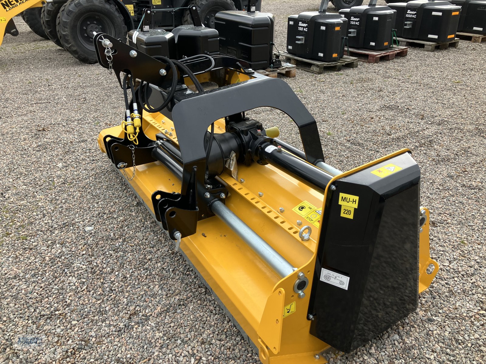 Mulcher του τύπου Müthing MU-H 220 Vario, Neumaschine σε Salching bei Straubing (Φωτογραφία 2)