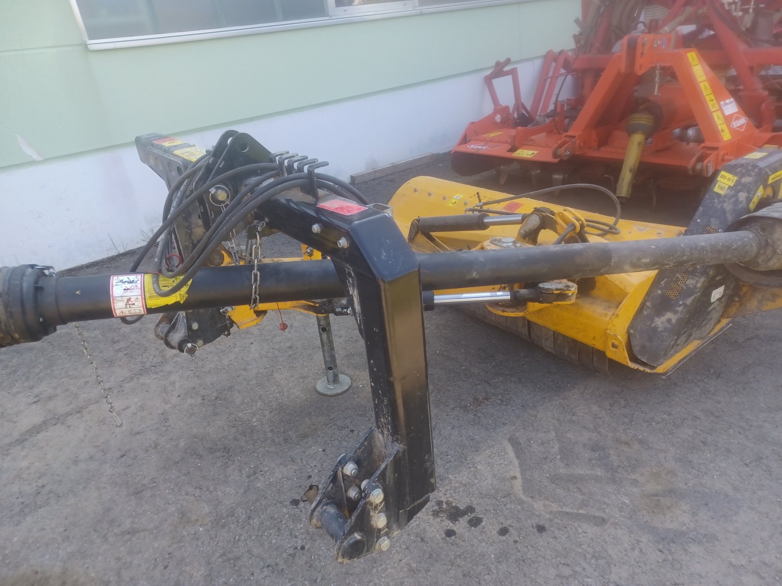 Mulcher des Typs Müthing MU-H/S 160, Gebrauchtmaschine in Uffenheim (Bild 1)