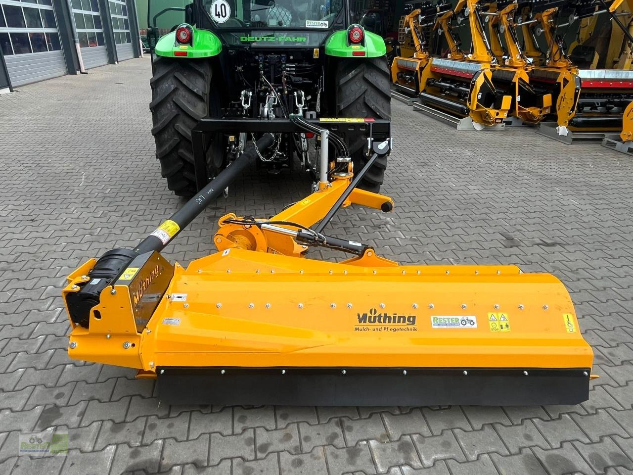 Mulcher del tipo Müthing MU-H/S VA 200, Gebrauchtmaschine en Wernberg-Köblitz (Imagen 4)
