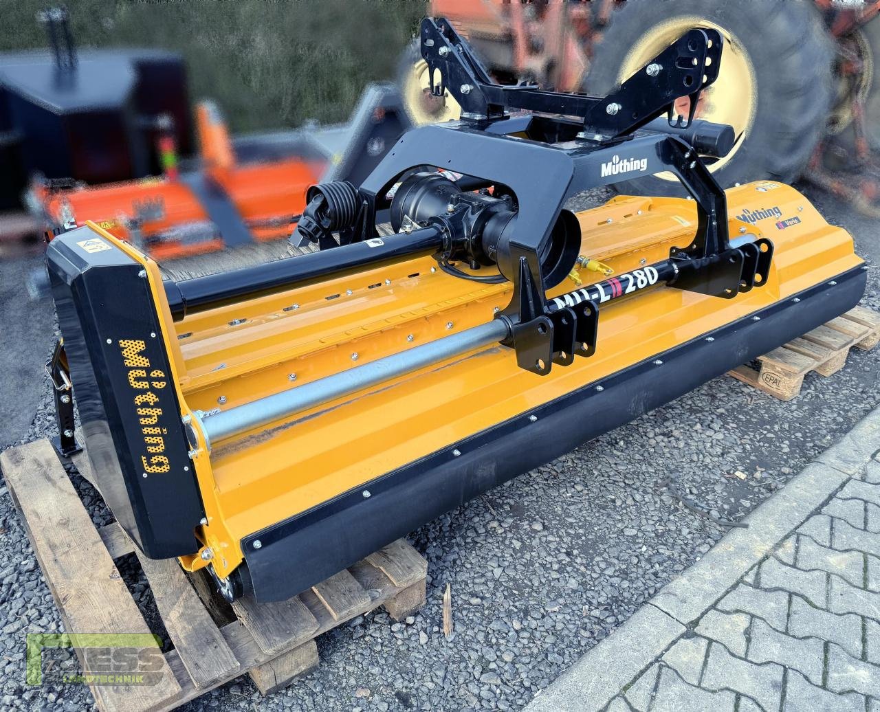Mulcher des Typs Müthing MU-L 280 Vario Verschleißeinlage, Neumaschine in Homberg/Ohm - Maulbach (Bild 2)