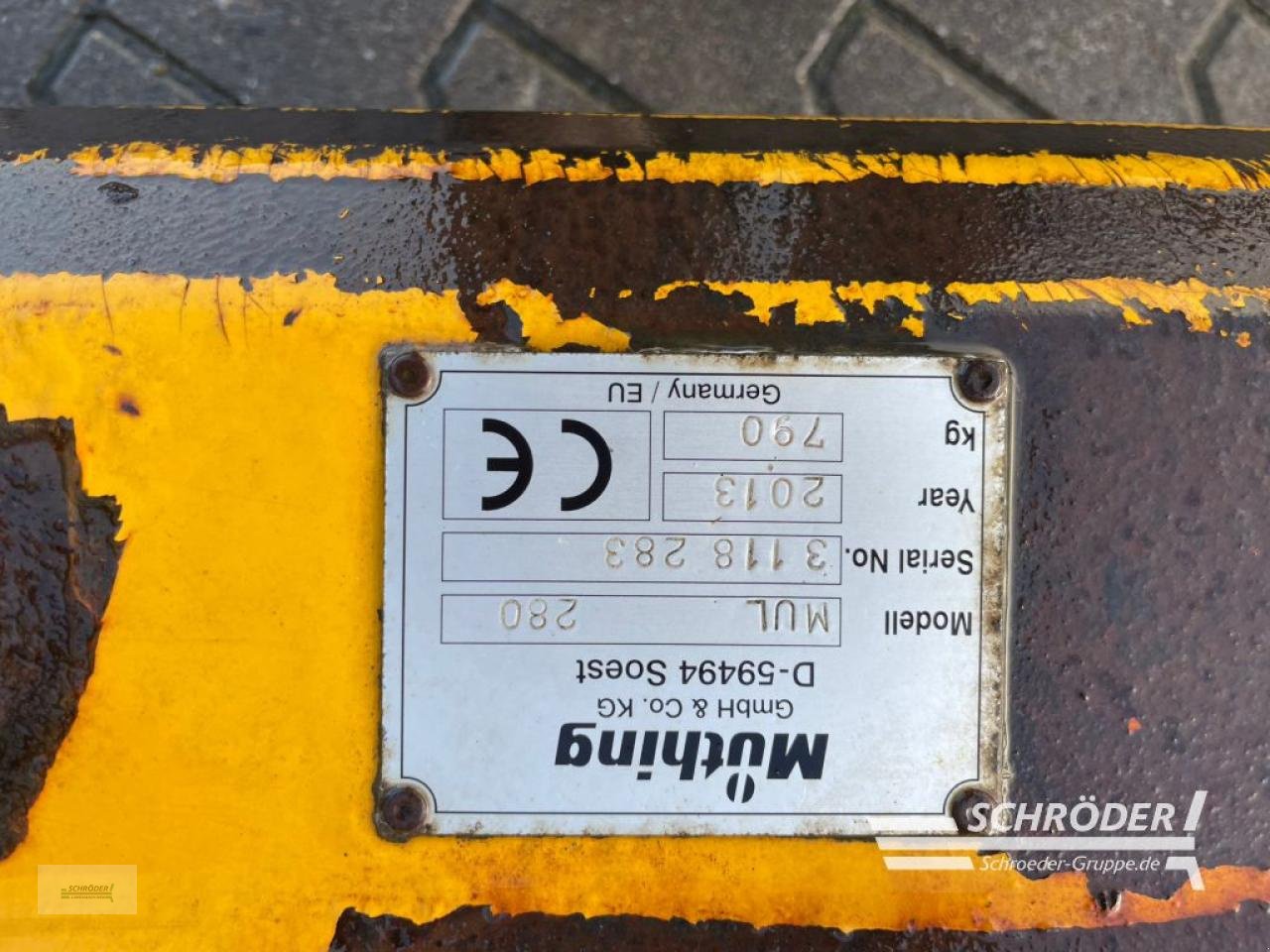 Mulcher tipa Müthing MU-L 280, Gebrauchtmaschine u Wildeshausen (Slika 13)