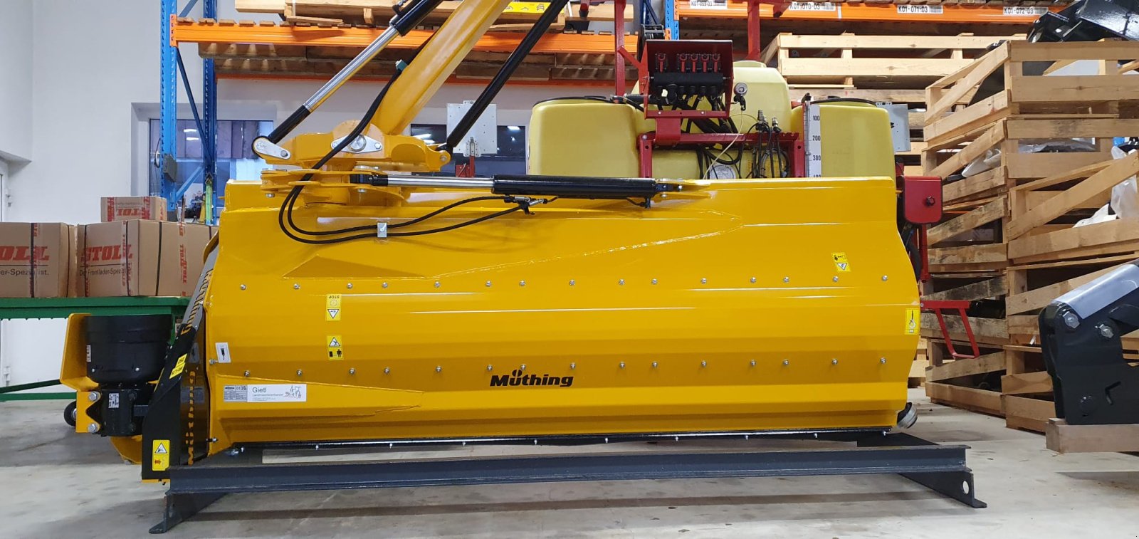 Mulcher des Typs Müthing MU-L/S 250, Neumaschine in Bogen (Bild 2)