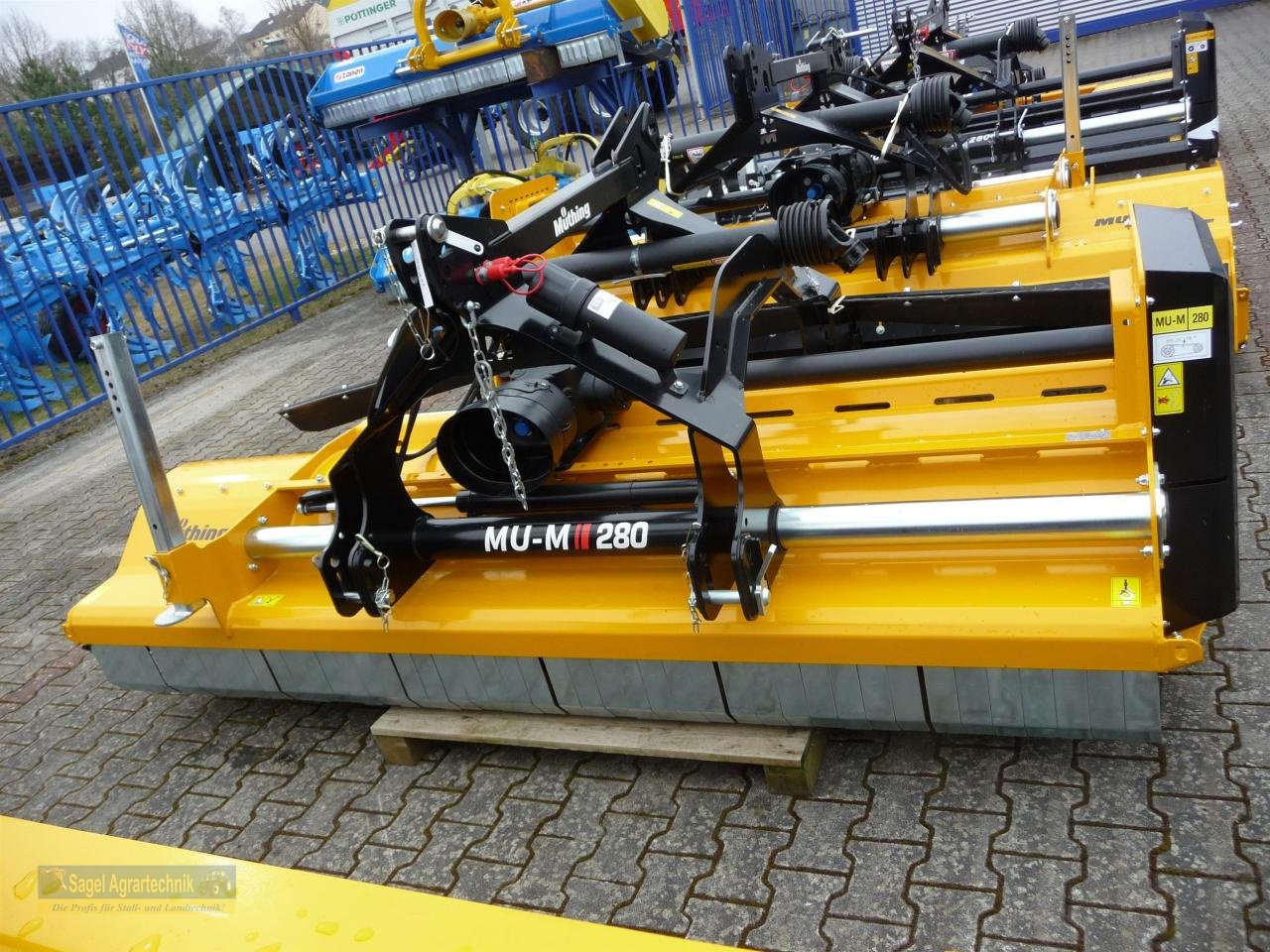 Mulcher of the type Müthing MU-M 280 cm, Neumaschine in Rhaunen (Picture 1)