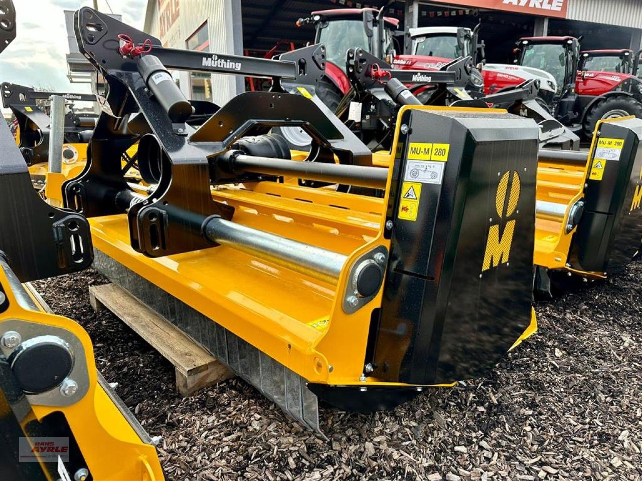 Mulcher des Typs Müthing MU M 280 MU-M mit Seitenverschiebung, Gebrauchtmaschine in Steinheim (Bild 2)