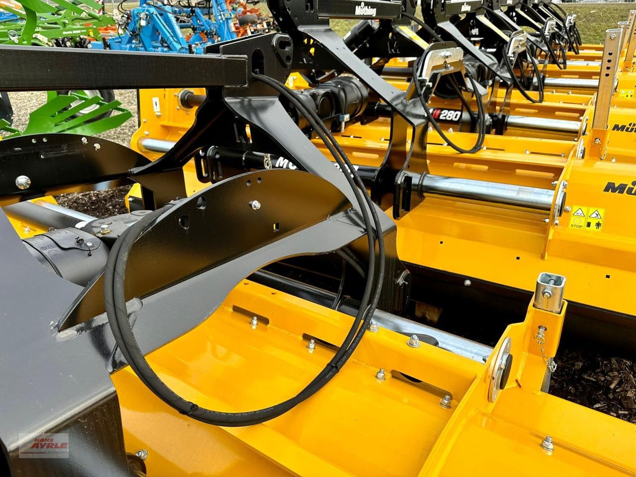 Mulcher des Typs Müthing MU M 280 MU-M mit Seitenverschiebung, Gebrauchtmaschine in Steinheim (Bild 5)