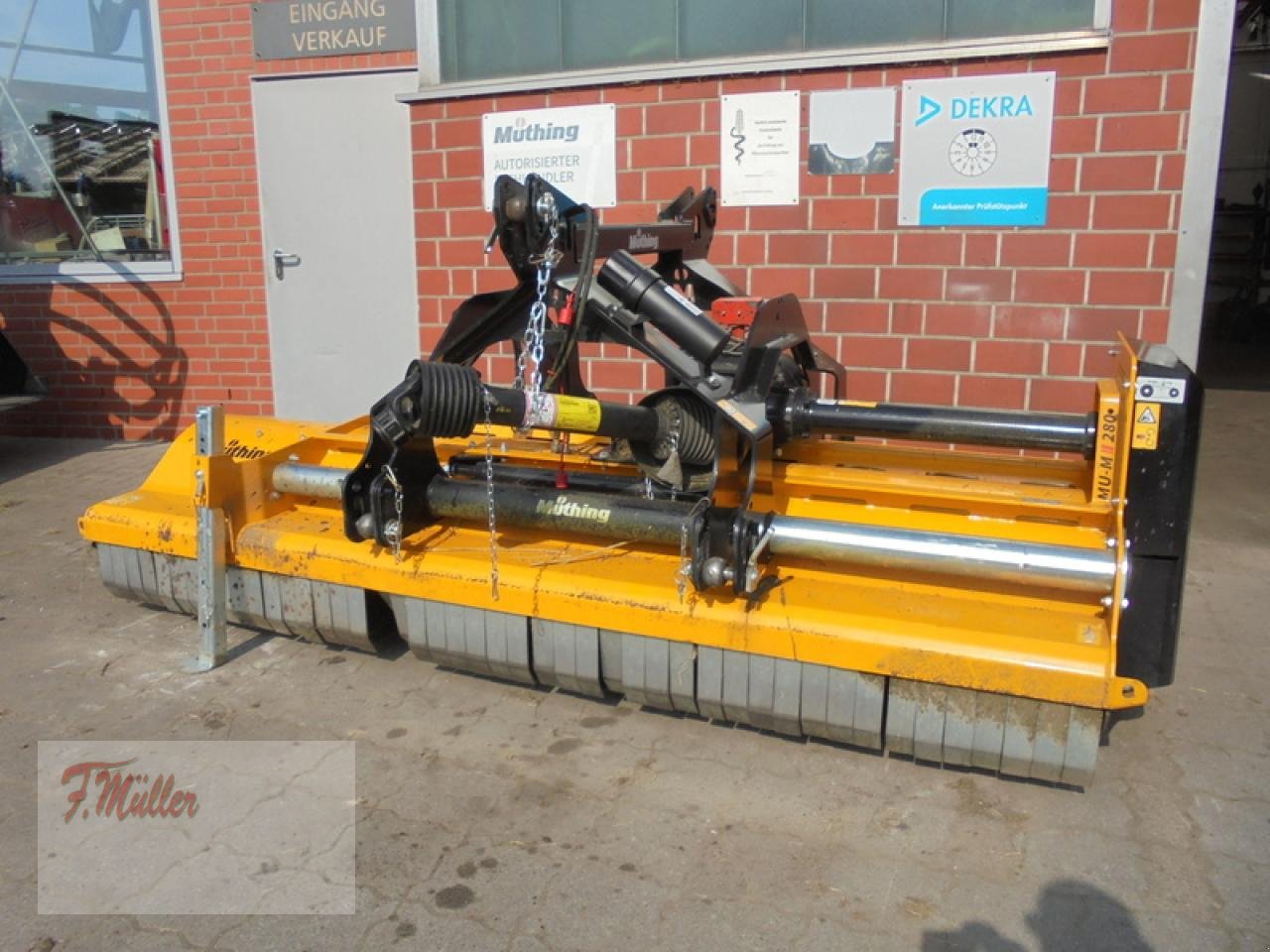 Mulcher of the type Müthing MU-M 280 VARIO, Neumaschine in Taaken (Picture 3)