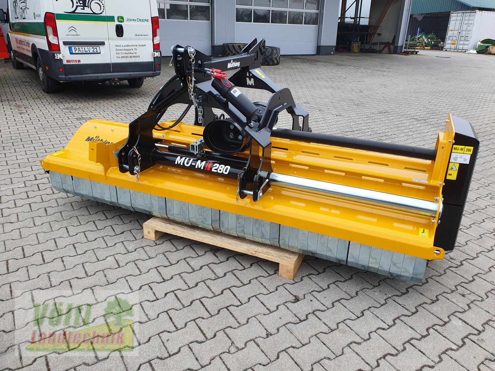 Mulcher des Typs Müthing MU-M 280 vario, Neumaschine in Hutthurm bei Passau (Bild 1)