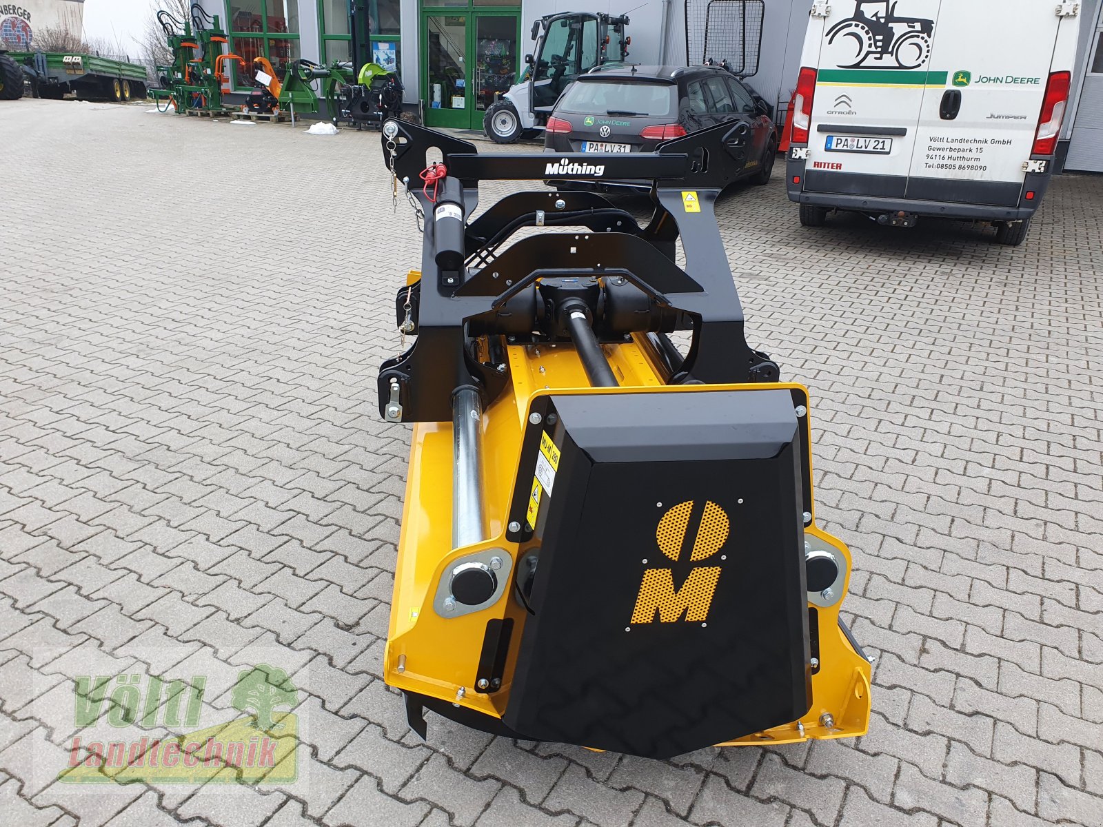 Mulcher des Typs Müthing MU-M 280 vario, Neumaschine in Hutthurm bei Passau (Bild 2)