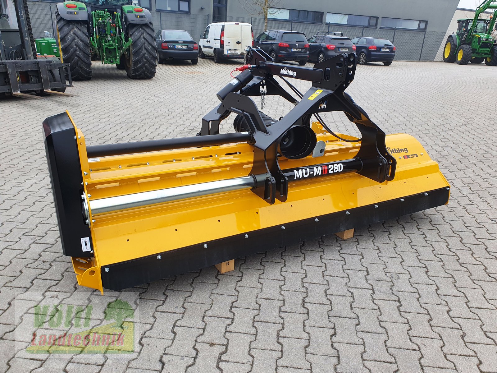 Mulcher des Typs Müthing MU-M 280 vario, Neumaschine in Hutthurm bei Passau (Bild 3)