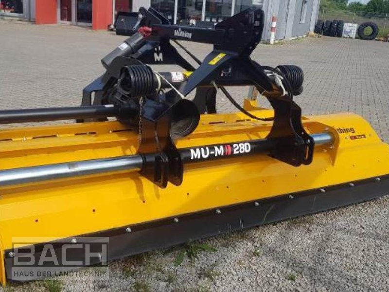 Mulcher des Typs Müthing MU-M 280, Neumaschine in Boxberg-Seehof (Bild 1)