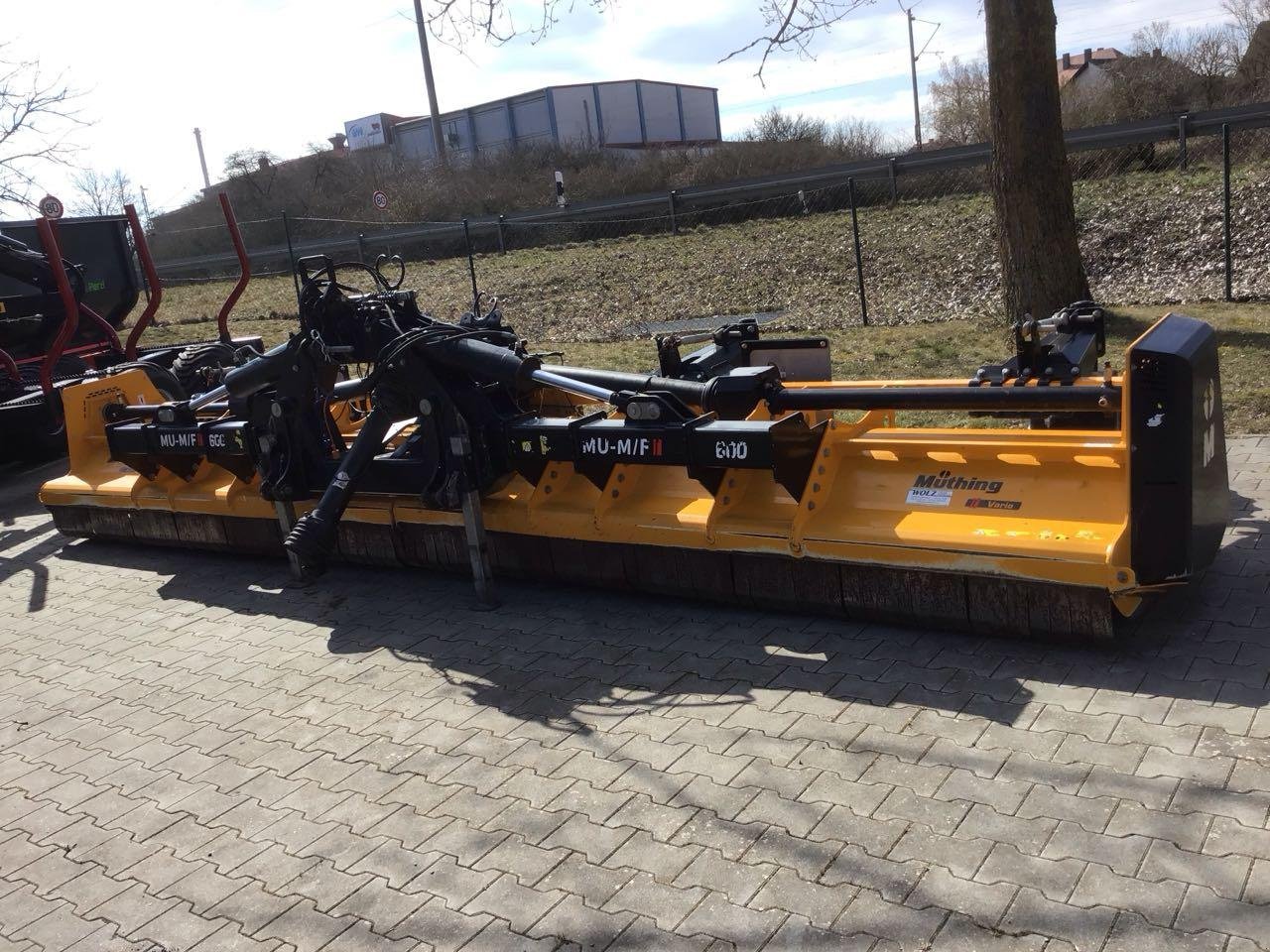 Mulcher of the type Müthing MU-M 600-41.1, Neumaschine in Burgbernheim (Picture 1)