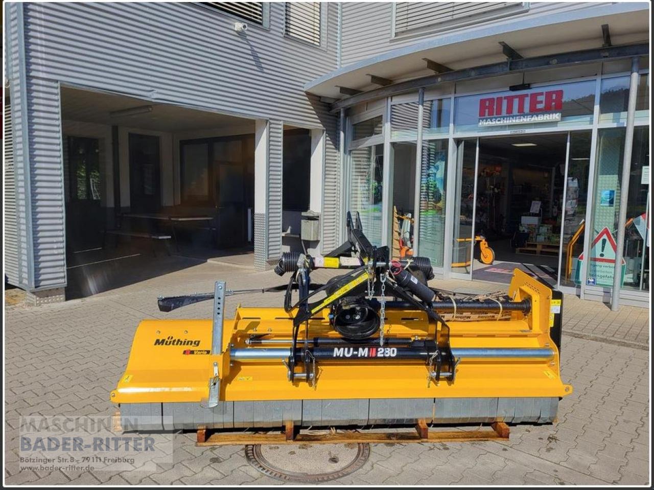 Mulcher typu Müthing MU-M280 Vario-VF, Neumaschine w Freiburg (Zdjęcie 1)