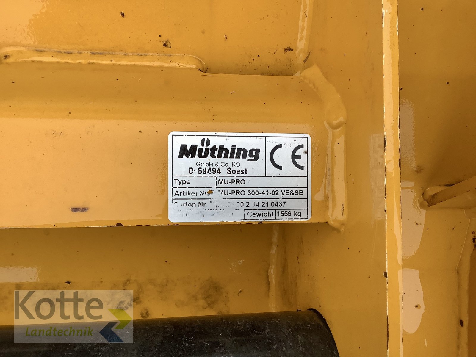 Mulcher des Typs Müthing MU-PRO 300, Gebrauchtmaschine in Rieste (Bild 11)