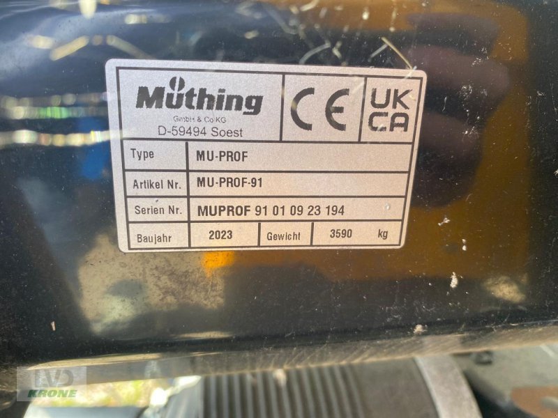 Mulcher typu Müthing MU-PRO/F 860 Vario, Gebrauchtmaschine v Spelle (Obrázek 13)