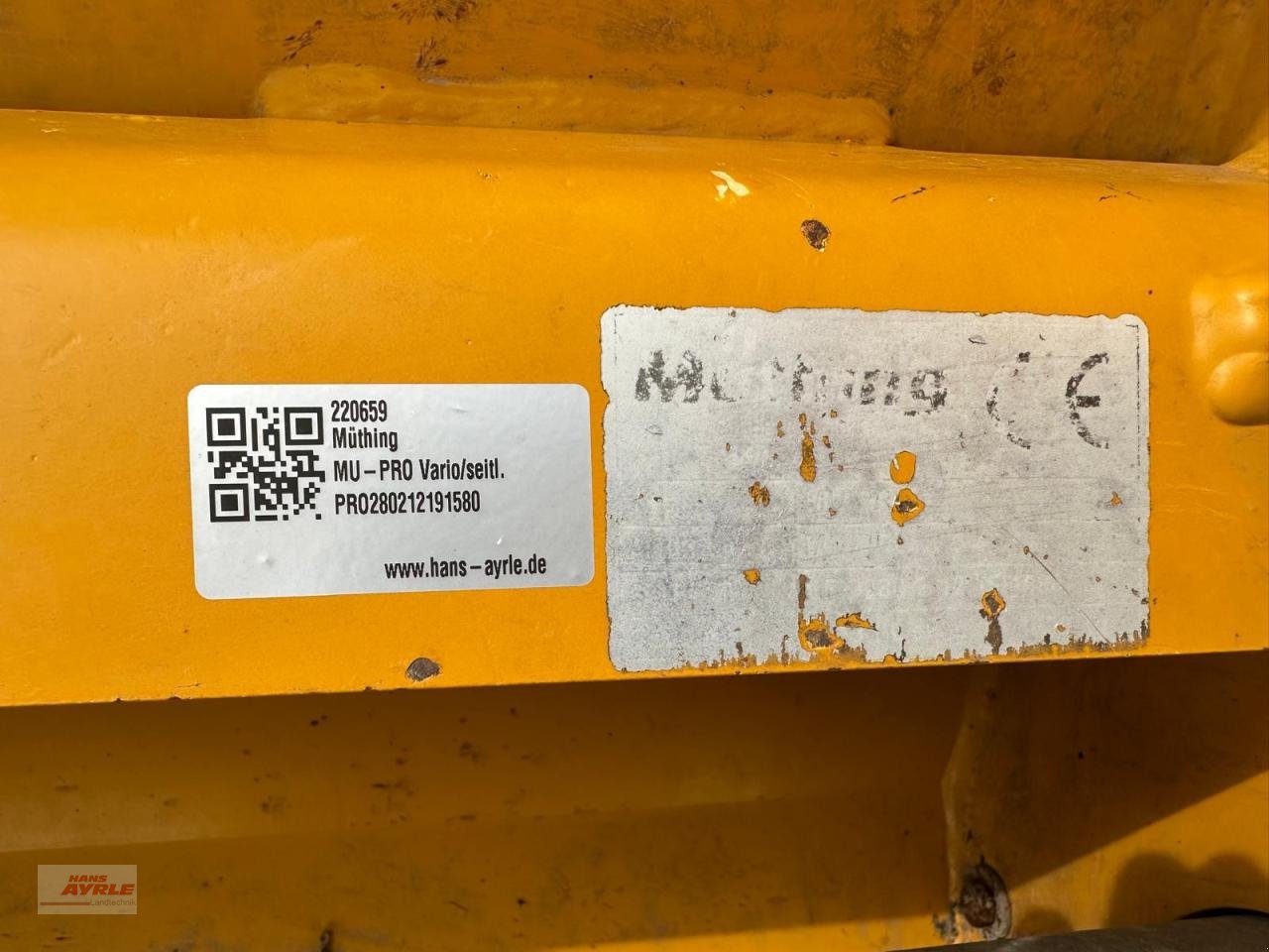 Mulcher του τύπου Müthing MU-PRO Vario/seitl., Gebrauchtmaschine σε Steinheim (Φωτογραφία 7)