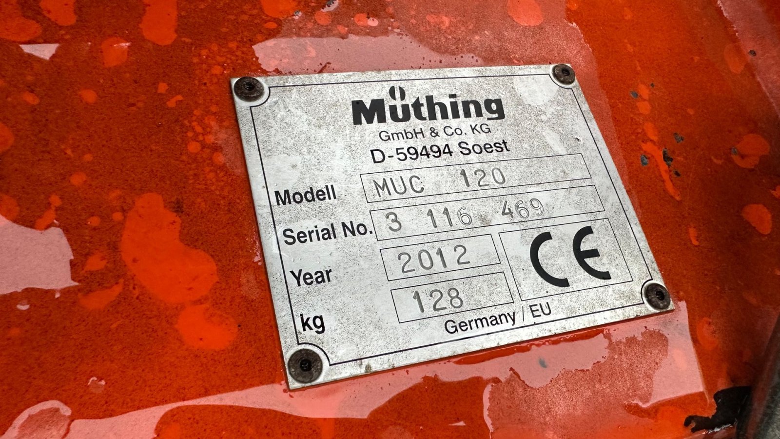 Mulcher от тип Müthing Muc-120 Til Husqvarna P525D, Gebrauchtmaschine в Rønnede (Снимка 10)
