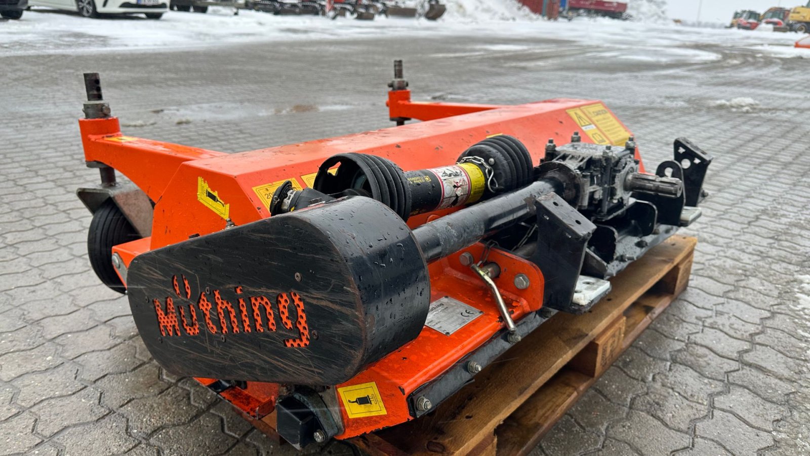 Mulcher от тип Müthing Muc-120 Til Husqvarna P525D, Gebrauchtmaschine в Rønnede (Снимка 4)