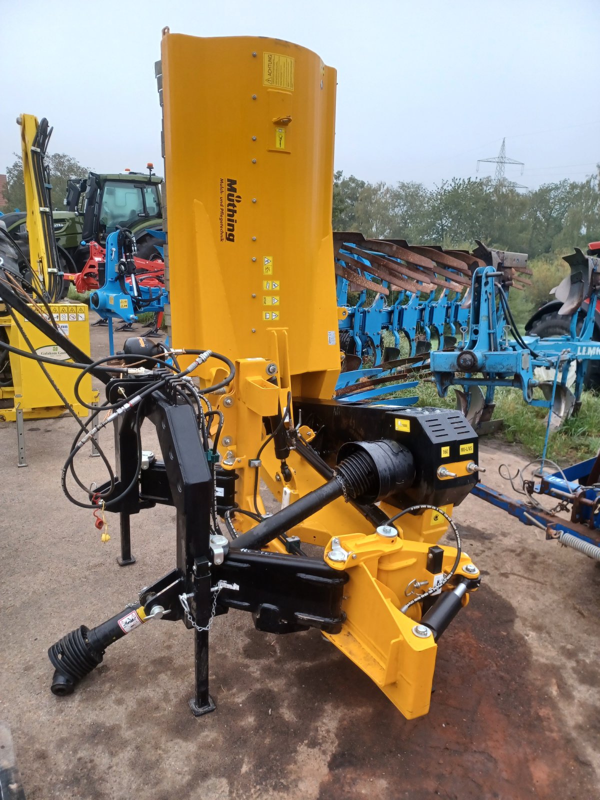 Mulcher des Typs Müthing MUL/VS 160, Gebrauchtmaschine in Uffenheim (Bild 1)