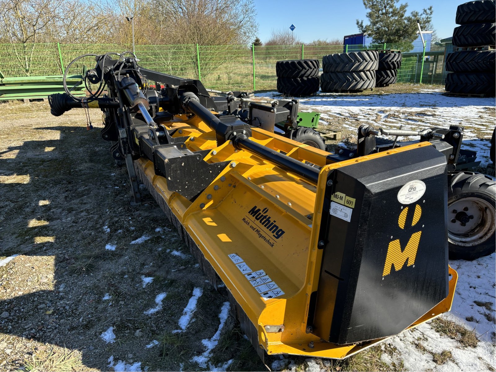 Mulcher des Typs Müthing Mulcher MU-M 600/F, Gebrauchtmaschine in Gadebusch (Bild 3)