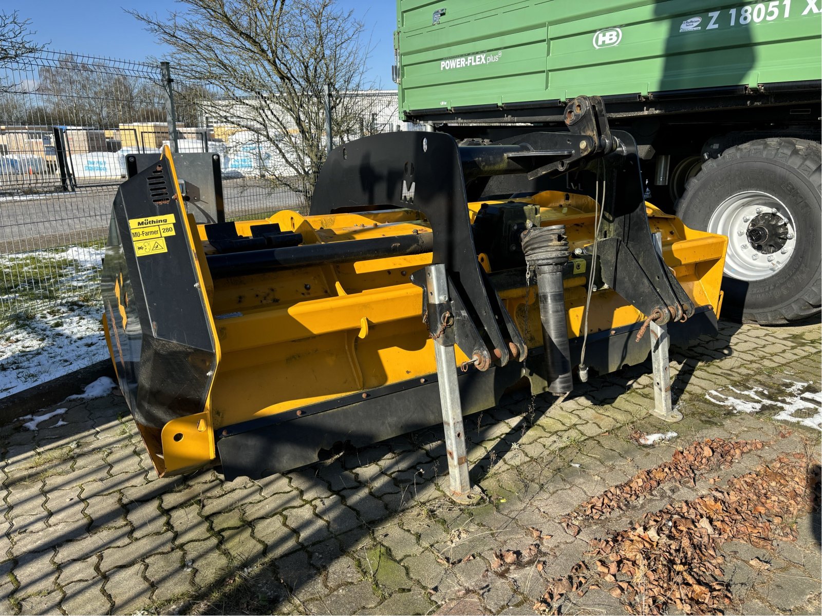 Mulcher des Typs Müthing Mulchmäher Farmer 280 Front, Gebrauchtmaschine in Bad Oldesloe (Bild 1)