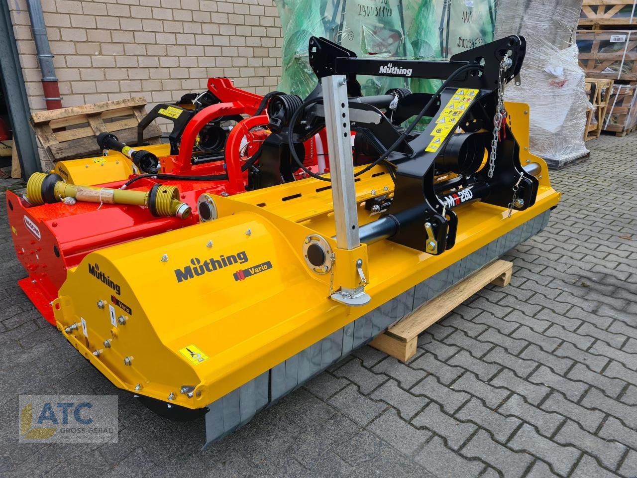 Mulcher typu Müthing MUM 280 FRONT+HECK, Neumaschine v Groß-Gerau (Obrázek 4)
