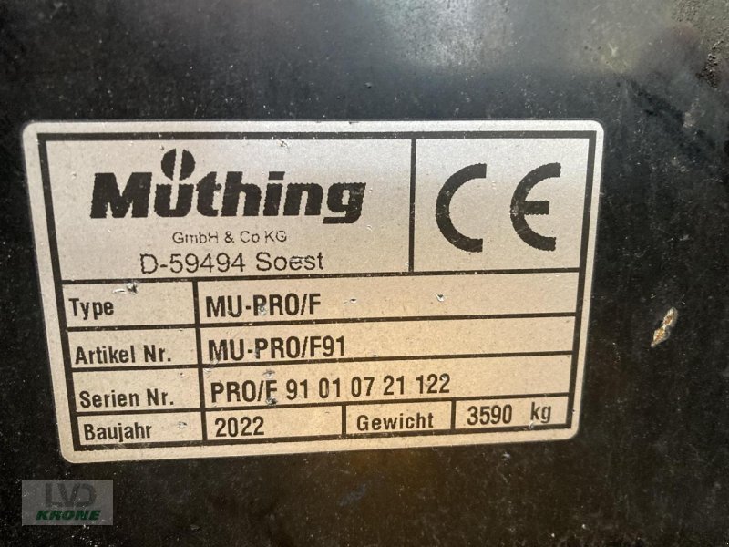 Mulcher typu Müthing PRO 860 und 280, Gebrauchtmaschine v Spelle (Obrázek 7)