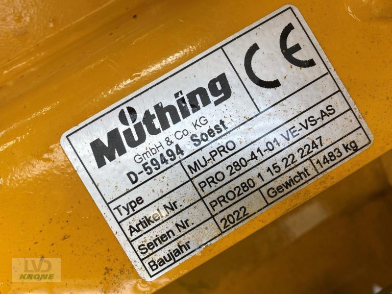 Mulcher typu Müthing PRO 860 und 280, Gebrauchtmaschine v Spelle (Obrázek 13)