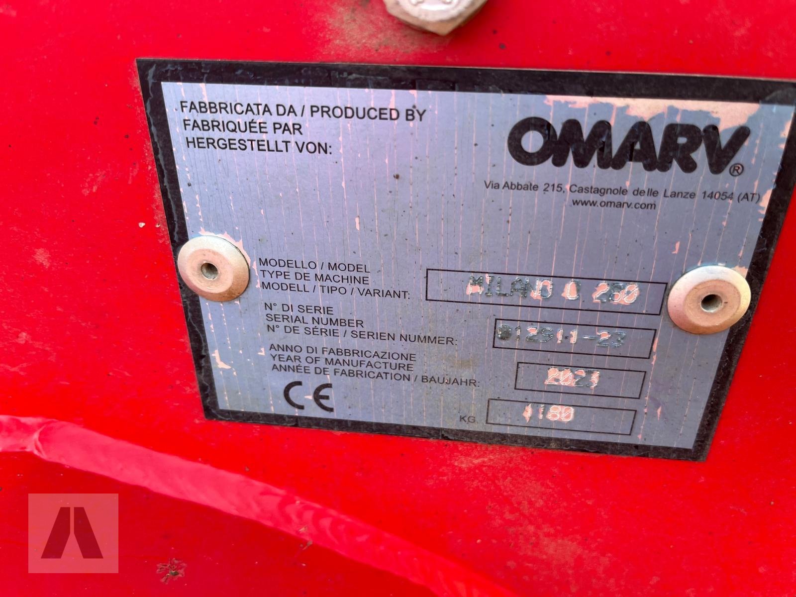 Mulcher типа Omarv Milano 280 C Plus, Gebrauchtmaschine в Regensburg (Фотография 3)