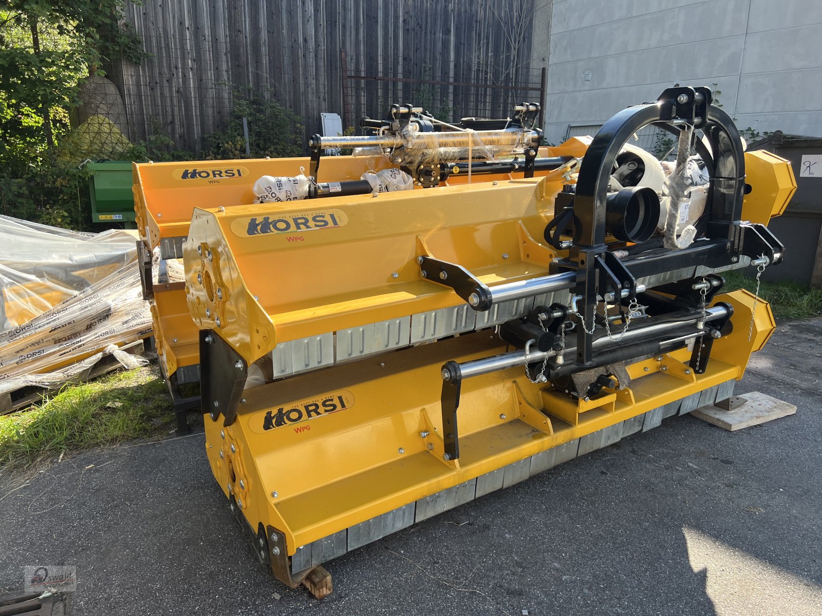 Mulcher tip Orsi WPG 2800 Mulchgerät, Neumaschine in Regen (Poză 2)