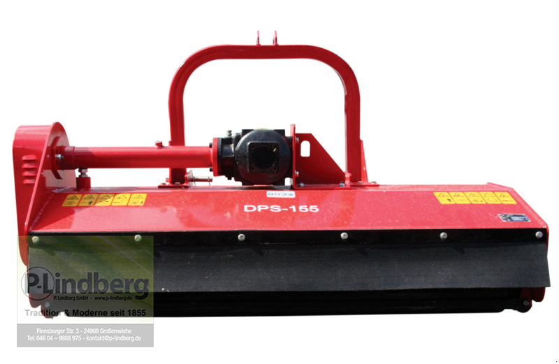 Mulcher του τύπου P. Lindberg GmbH Schlegelmulcher DPS-155 Hammerschlegel 24 St. Mulcher Kat. 40-80 PS Gelenkwelle, Neumaschine σε Großenwiehe (Φωτογραφία 1)