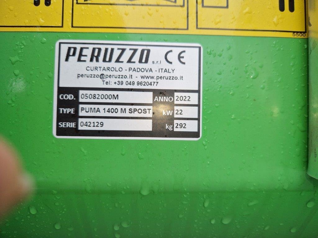 Mulcher des Typs Peruzzo Puma 1400, Neumaschine in Nittenau (Bild 4)