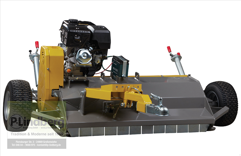 Mulcher des Typs P.Lindberg GmbH Schlegelmulcher Mähwerk ATV QUAD 420 cm³ 28 Hammerschlegel Einstellbar, Neumaschine in Großenwiehe (Bild 3)