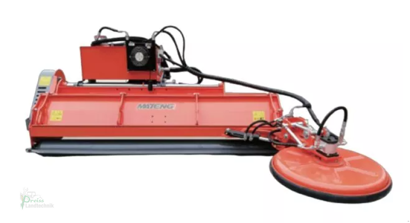 Mulcher typu PreissTec Menasor Heckmulcher mit Zaunmäher, Neumaschine v Bad Kötzting (Obrázek 1)