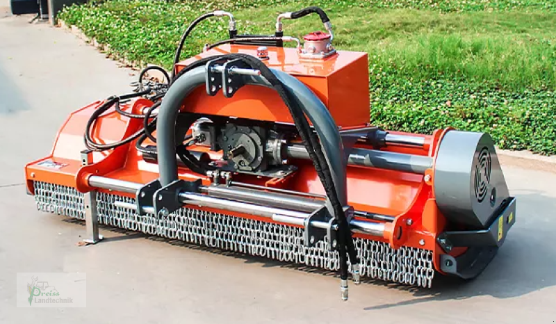 Mulcher typu PreissTec Menasor Heckmulcher mit Zaunmäher, Neumaschine v Bad Kötzting (Obrázek 5)