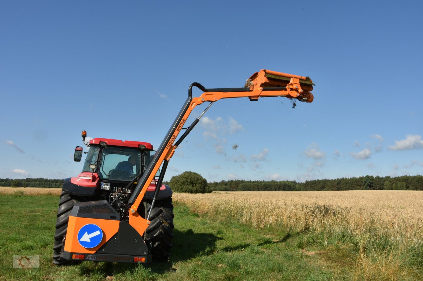 Mulcher typu PRONAR WWT Auslegemulcher Mulchkopf Astschere Astsäge Mulcher, Neumaschine v Tiefenbach (Obrázek 12)