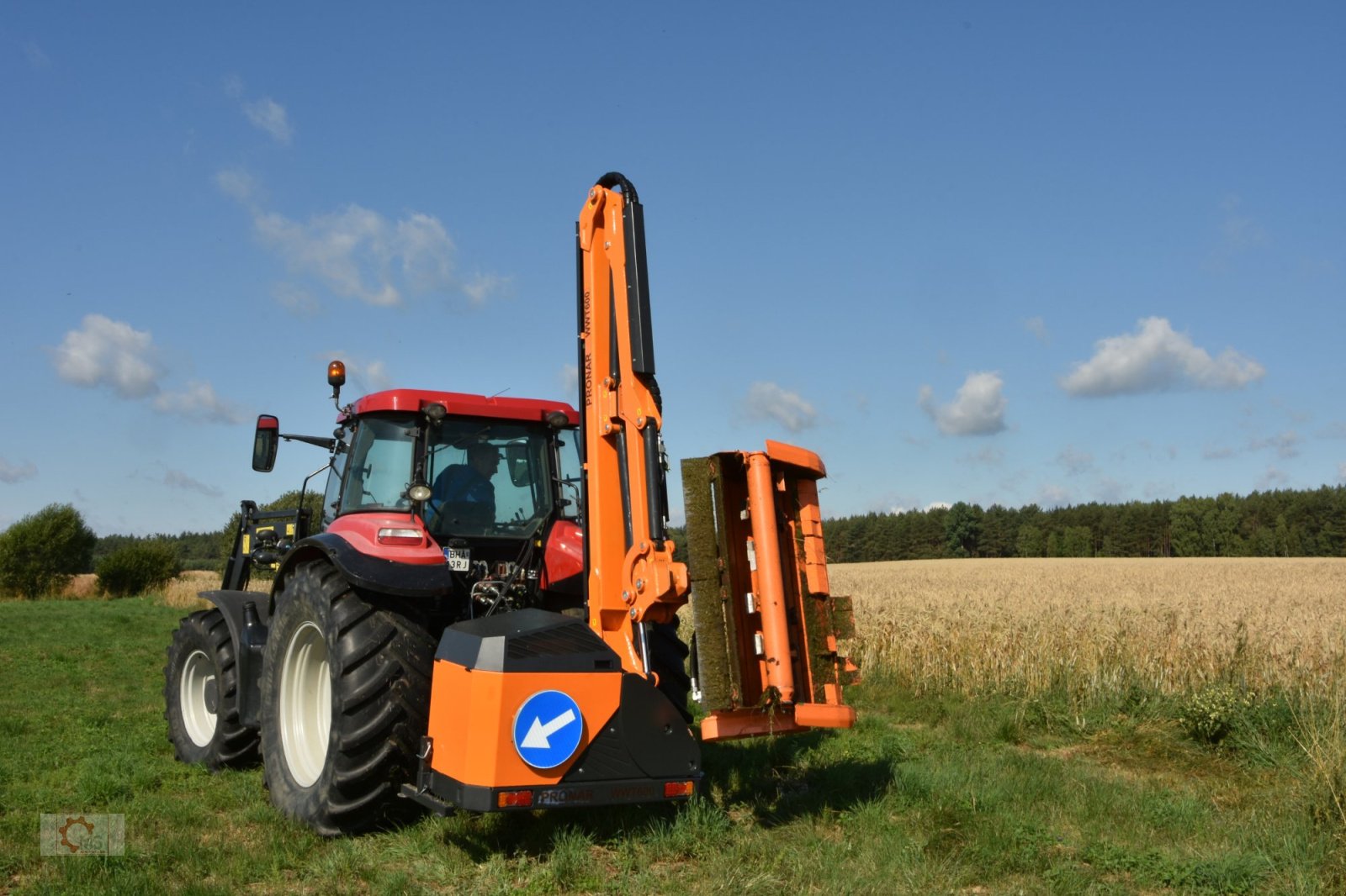 Mulcher typu PRONAR WWT Auslegemulcher Mulchkopf Astschere Astsäge Mulcher, Neumaschine v Tiefenbach (Obrázek 13)