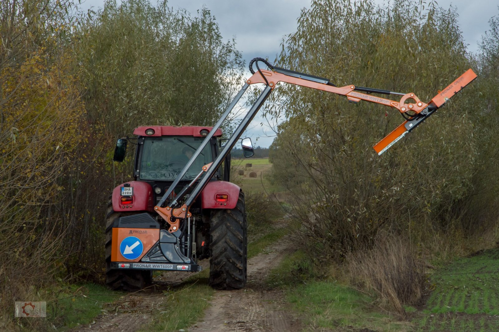 Mulcher typu PRONAR WWT Auslegemulcher Mulchkopf Astschere Astsäge Mulcher, Neumaschine v Tiefenbach (Obrázek 14)