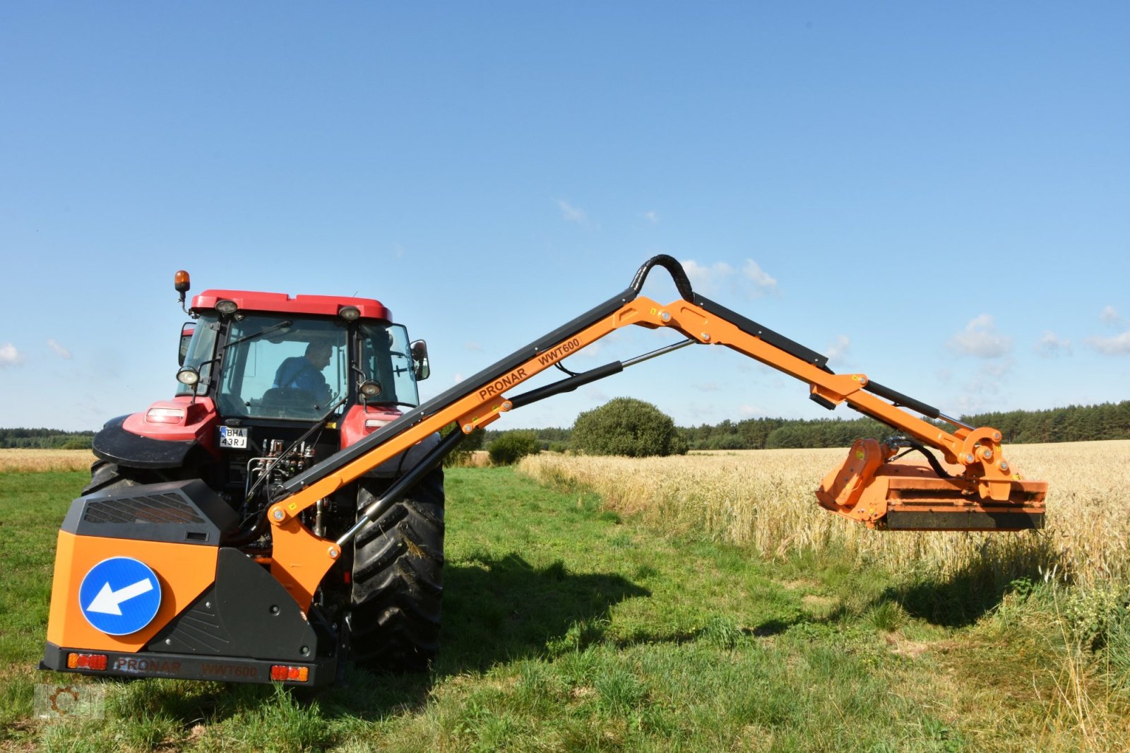 Mulcher des Typs PRONAR WWT Auslegemulcher Mulchkopf Astschere Astsäge Mulcher, Neumaschine in Tiefenbach (Bild 7)