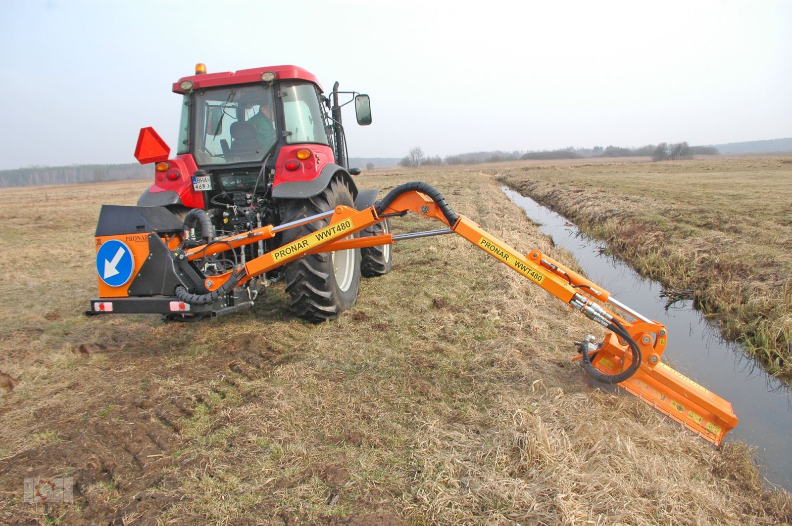 Mulcher des Typs PRONAR WWT Auslegemulcher Mulchkopf Astschere Astsäge Mulcher, Neumaschine in Tiefenbach (Bild 9)