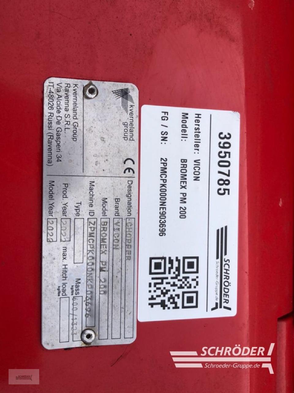 Mulcher typu PZ-Vicon BROMEX MULCHER PM 200 2,0M, Gebrauchtmaschine v Ahlerstedt (Obrázek 5)