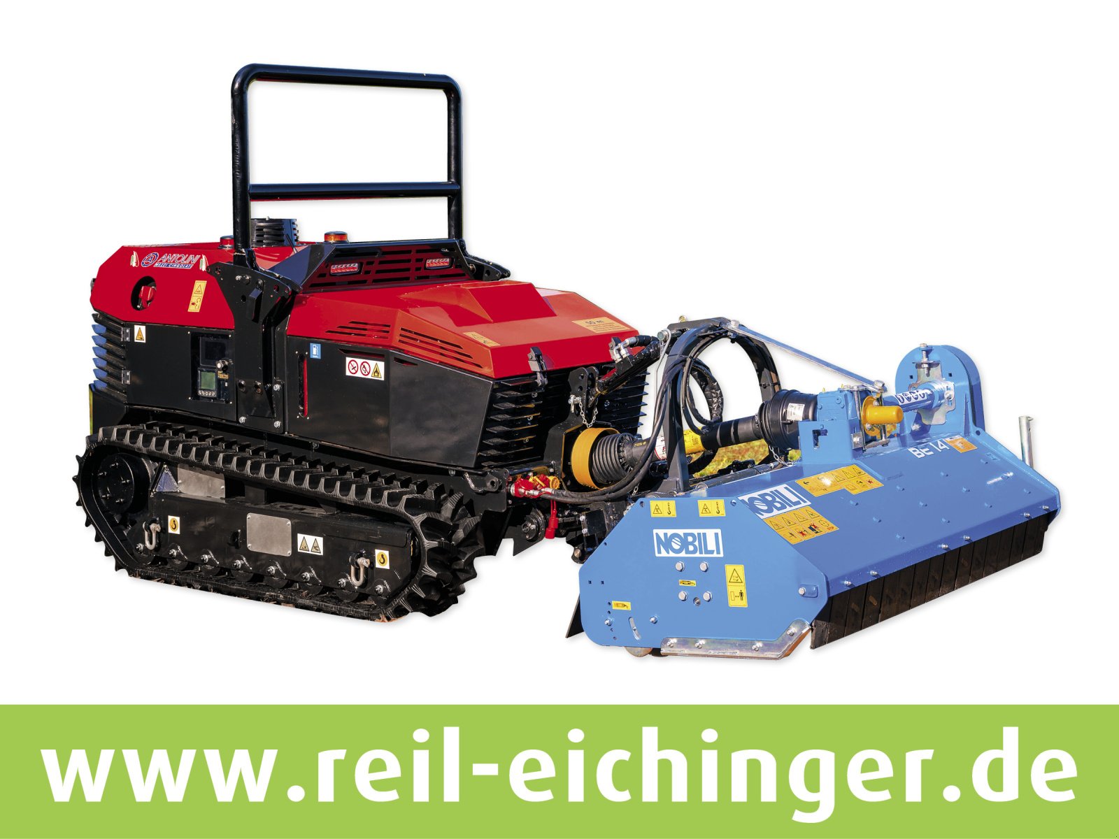 Mulcher typu Reil & Eichinger Funkgesteuerte Raupe AV75, Neumaschine w Nittenau (Zdjęcie 2)