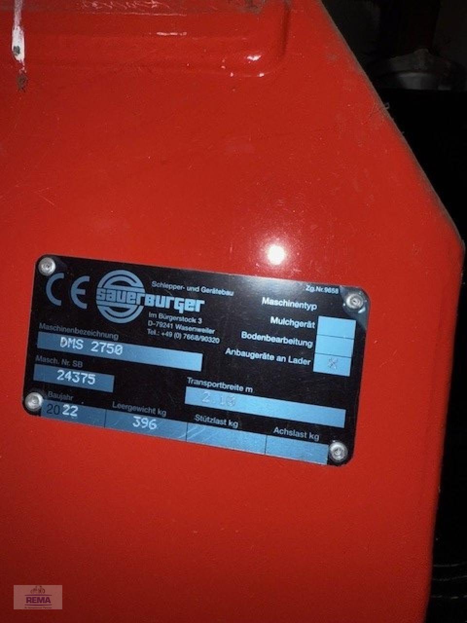 Mulcher a típus Sauerburger DMS Doppeelmessermähwerk, Vorführmaschine ekkor: Belzig-Schwanebeck (Kép 3)