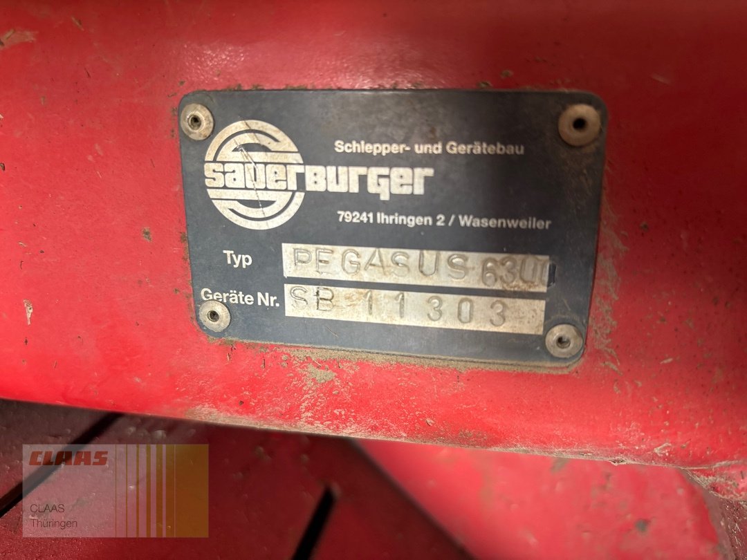 Mulcher des Typs Sauerburger Pegasus 6300 + WM 3000, Gebrauchtmaschine in Buttelstedt (Bild 3)