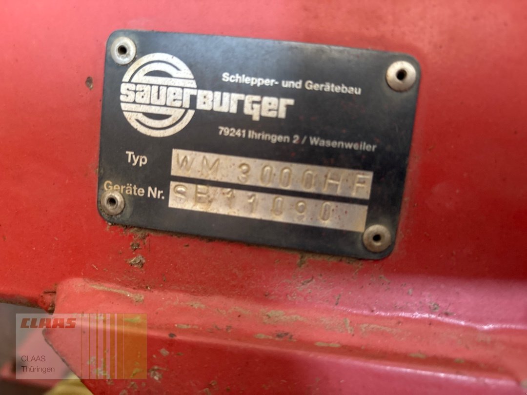 Mulcher des Typs Sauerburger Pegasus 6300 + WM 3000, Gebrauchtmaschine in Buttelstedt (Bild 9)