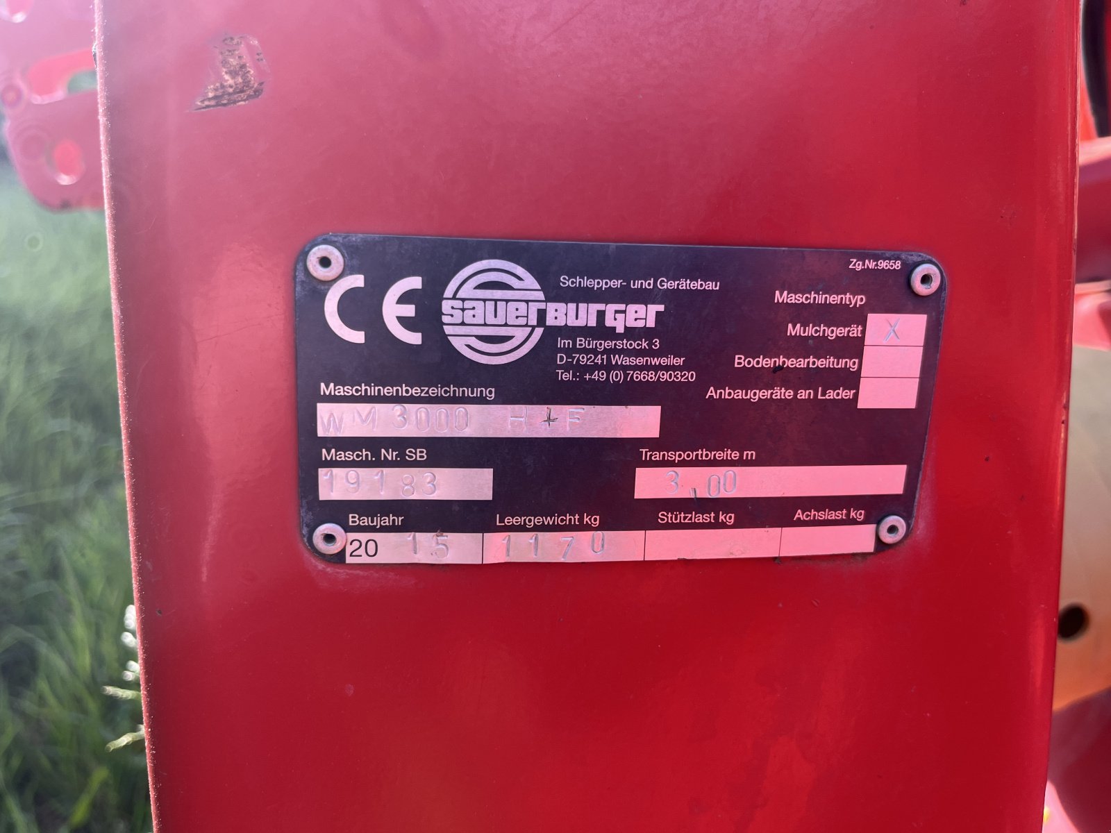 Mulcher of the type Sauerburger Pegasus 6300, Gebrauchtmaschine in Dannstadt-Schauernheim (Picture 5)